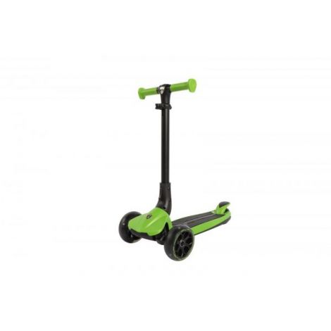 Trotineta lamborghini, 3 roti, cadru aluminiu, verde, roti led - imagine 8